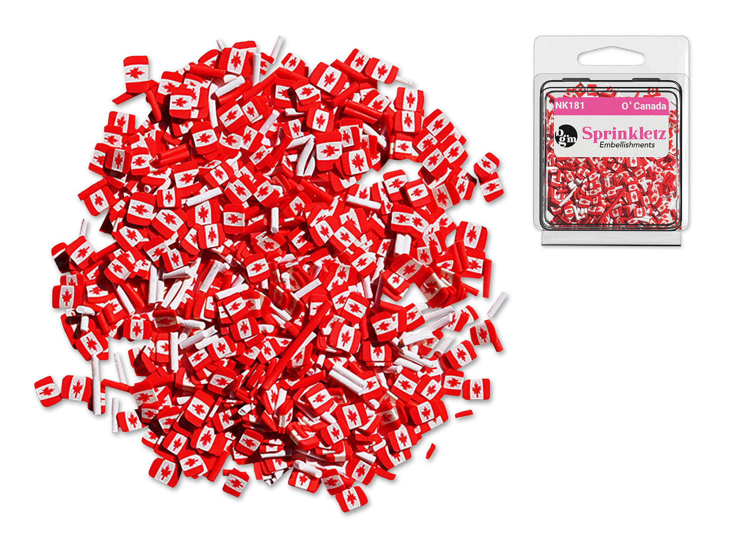 Sprinkletz Mini Clay Oh Canada