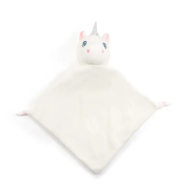 Cubbies White Unicorn Blankie
