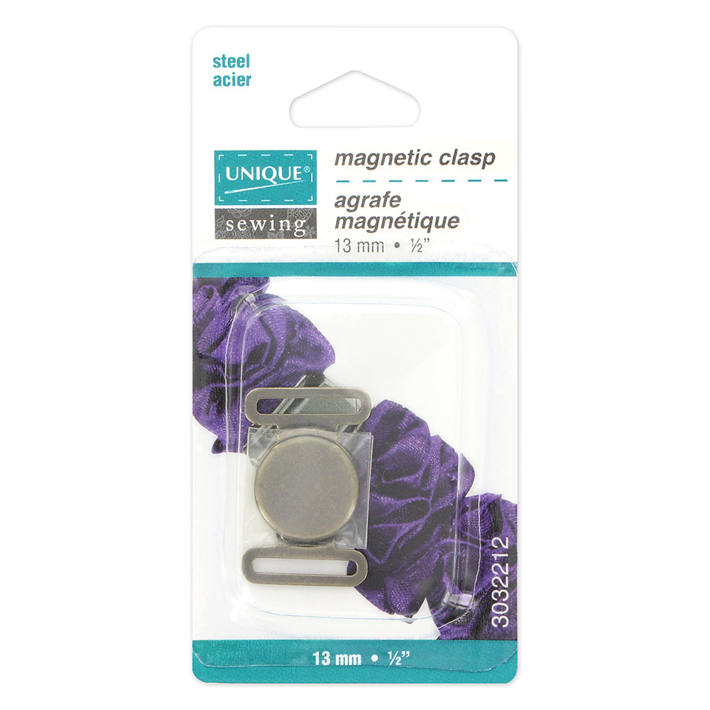 Magnetic Clasp Brass - 13mm (1⁄2″)