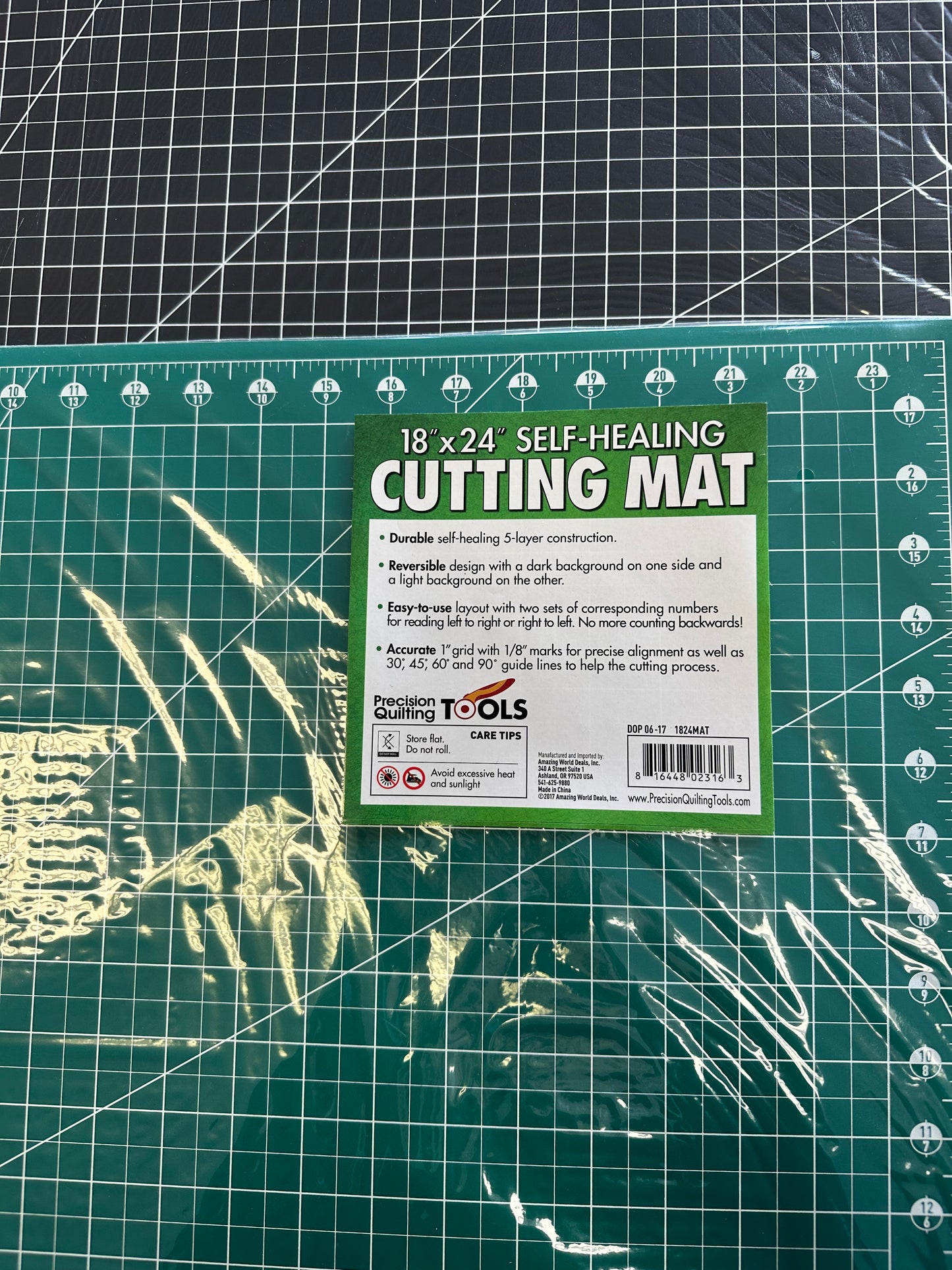 Precision Quilting Self Healing Mat 24'x18' **PICKUP ONLY**