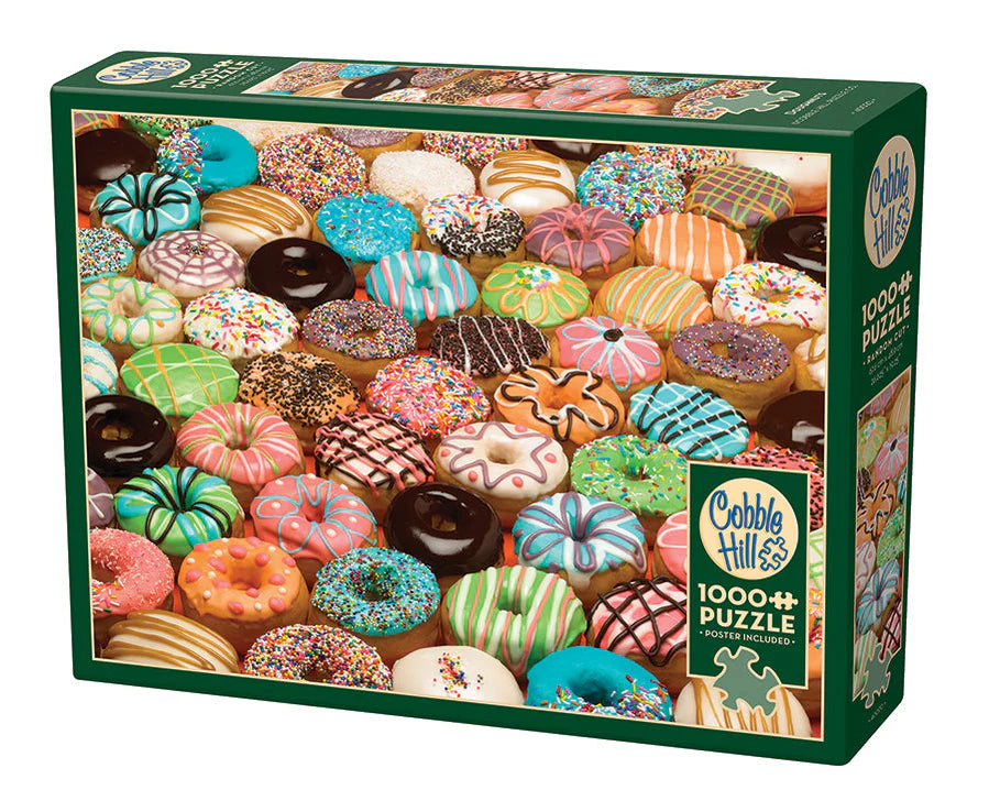 Doughnuts 1000 Pc puzzle by Cobble Hill