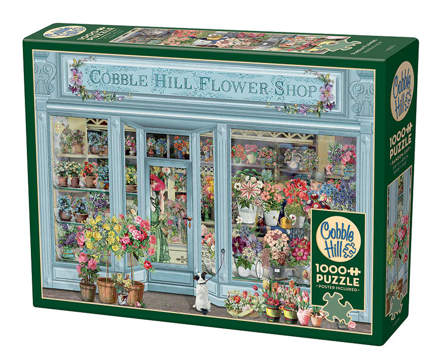 Parisian Flowers 1000 Pc puzzle by Cobble Hill