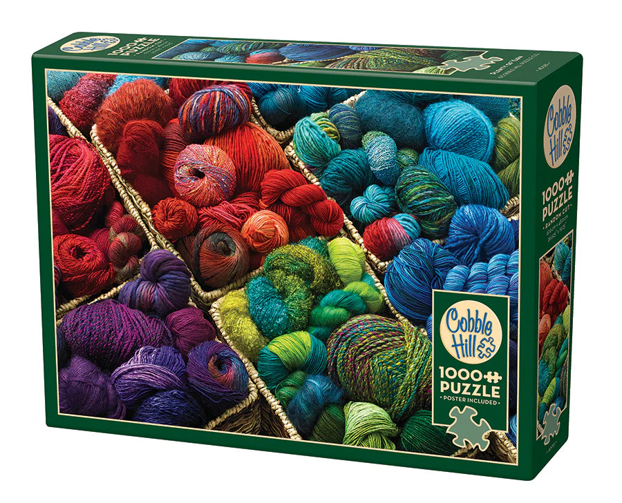 Plenty of Yarn 1000 Pc puzzle by Cobble Hill