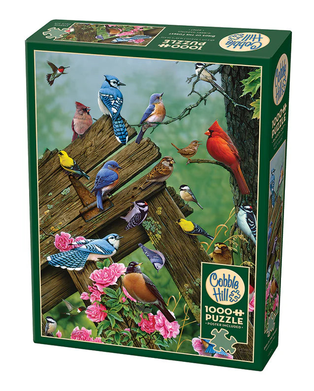 Birds of the Forest 1000 Pc puzzle by Cobble Hill