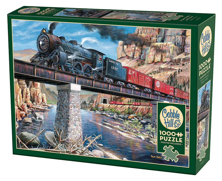Stone, Steel, and Steam 1000 Pc puzzle by Cobble Hill