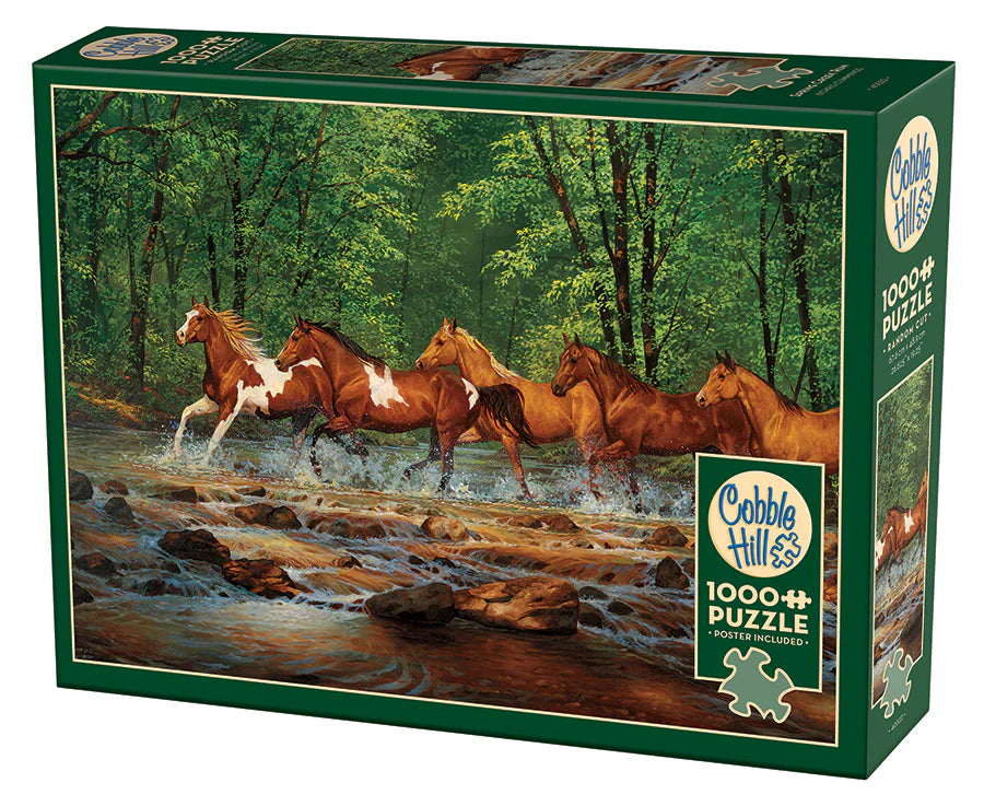 Spring Creek Run 1000 Pc puzzle by Cobble Hill