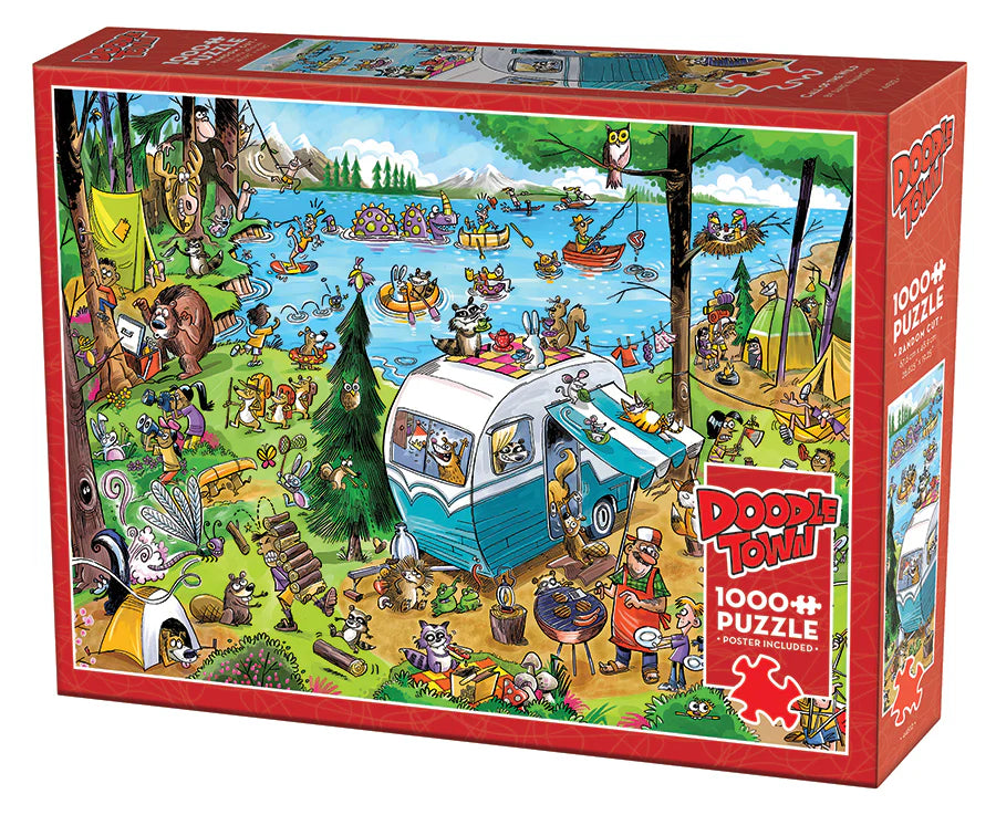Doodletown Call of the Wild 1000 Pc puzzle by Cobble Hill