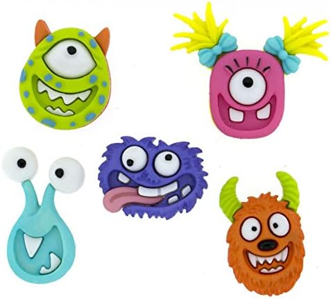 Dress It Up Buttons Mad for Monsters