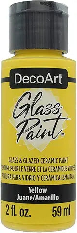 DecoArt Glass Paint- yellow