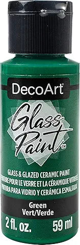 DecoArt Glass Paint- Green