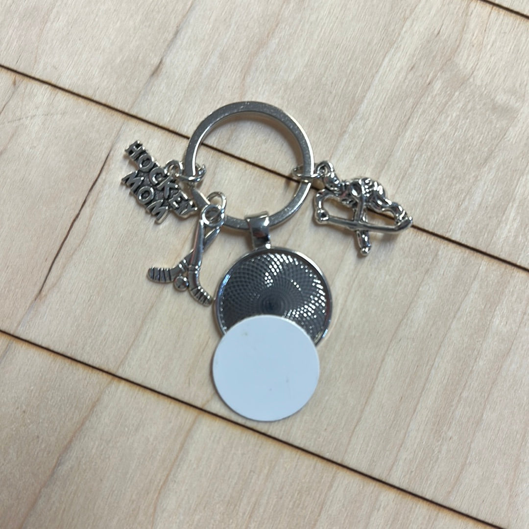 Hockey Mom KeyRing- sub