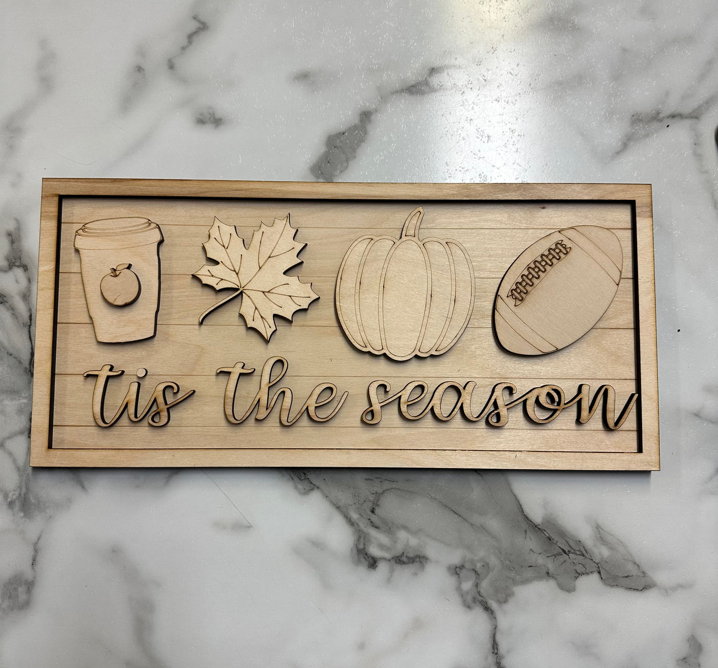 Tis the Season Welcome DIY Sign