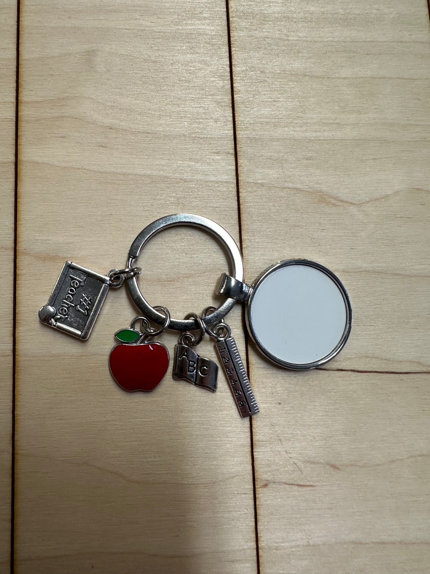 Teacher Keychain for Sublimation