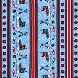 Canada's Game Quilting Cotton 45" YD