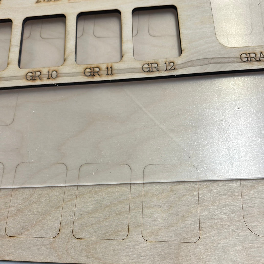 School Years Photo Frame DIY Blank