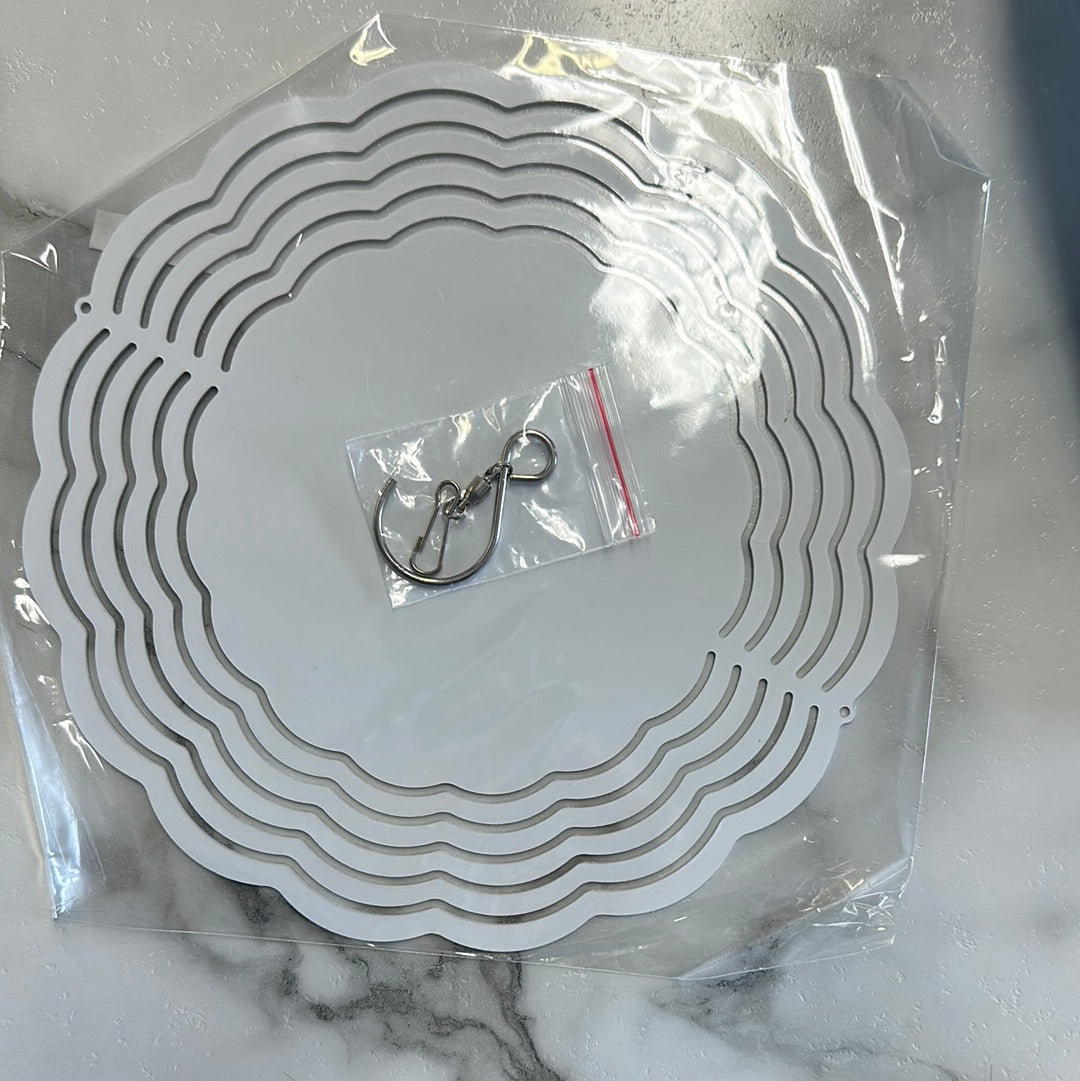 8” Sublimation Aluminum Wind Spinners