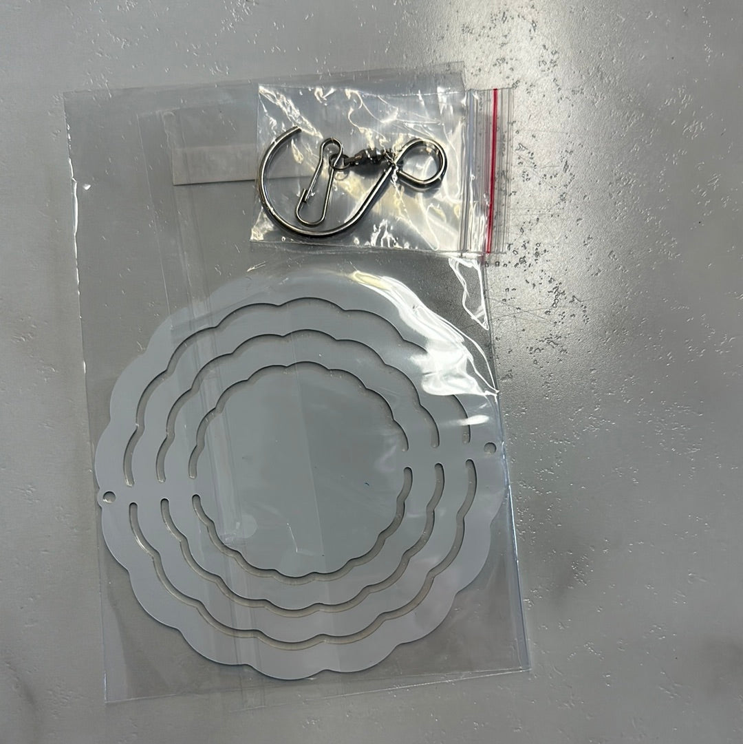 3” Sublimation Aluminum Wind Spinners