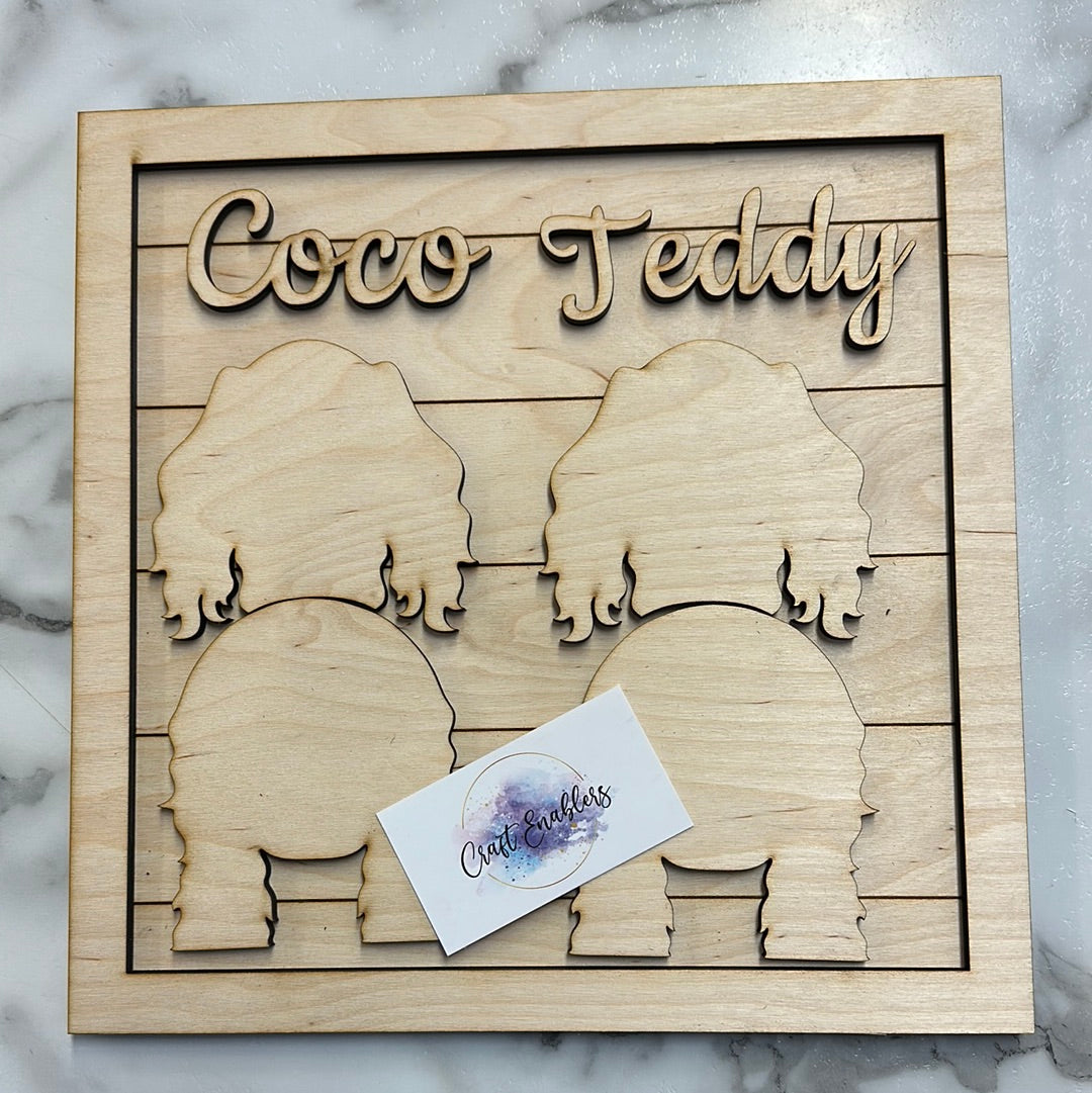 Dog Leash Holder Sign DIY