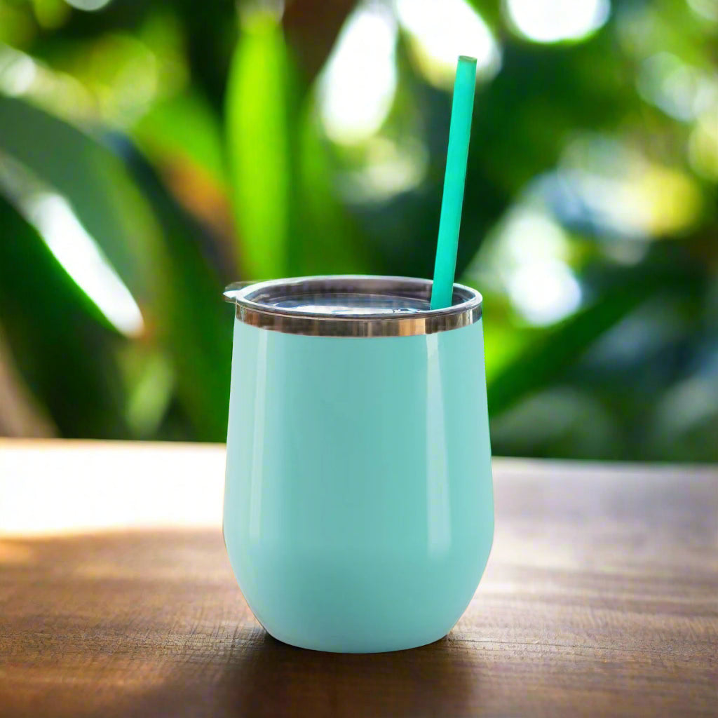 Bev Steel Wine Glass - Mint