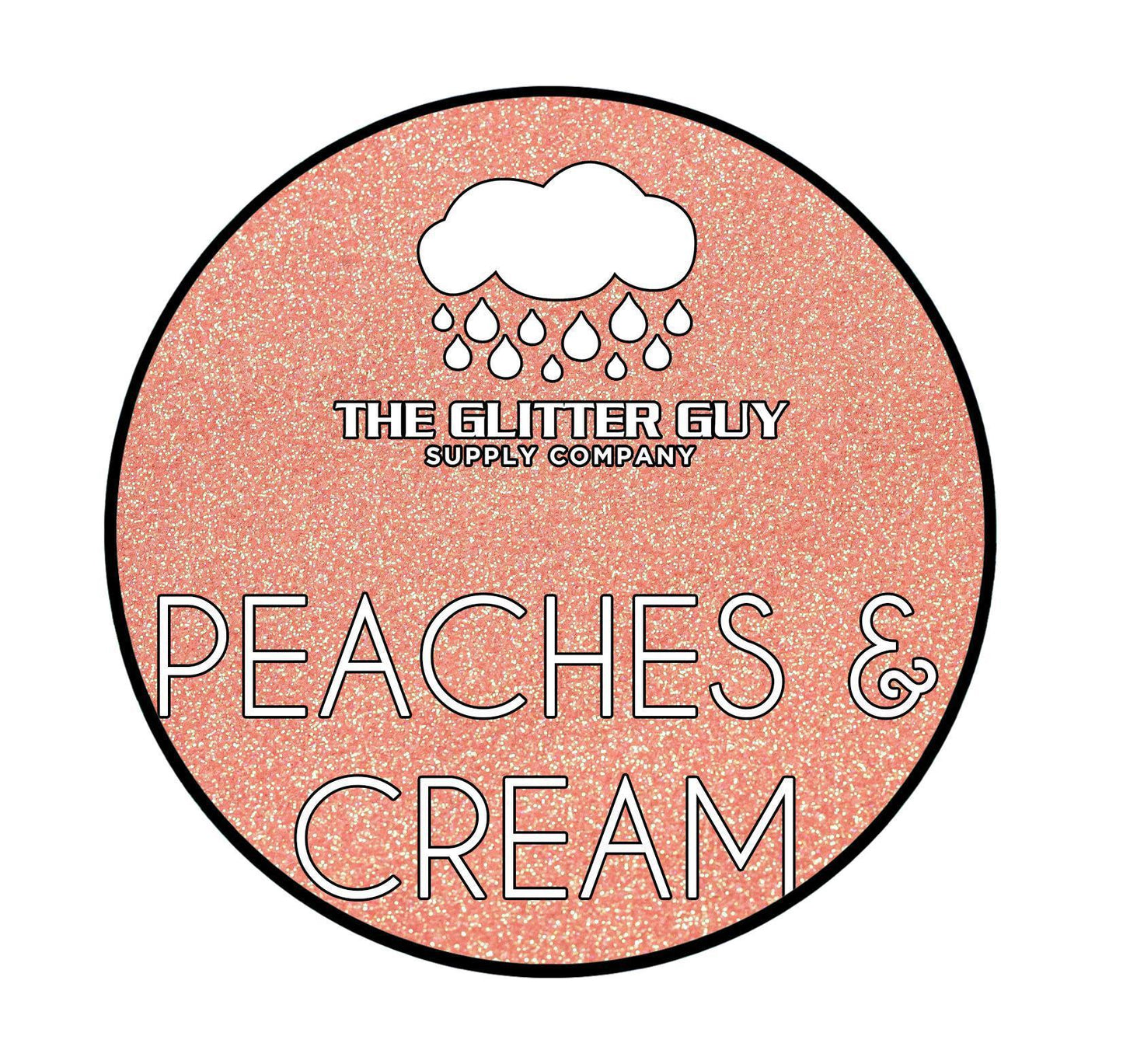 Peaches & Cream Glitter