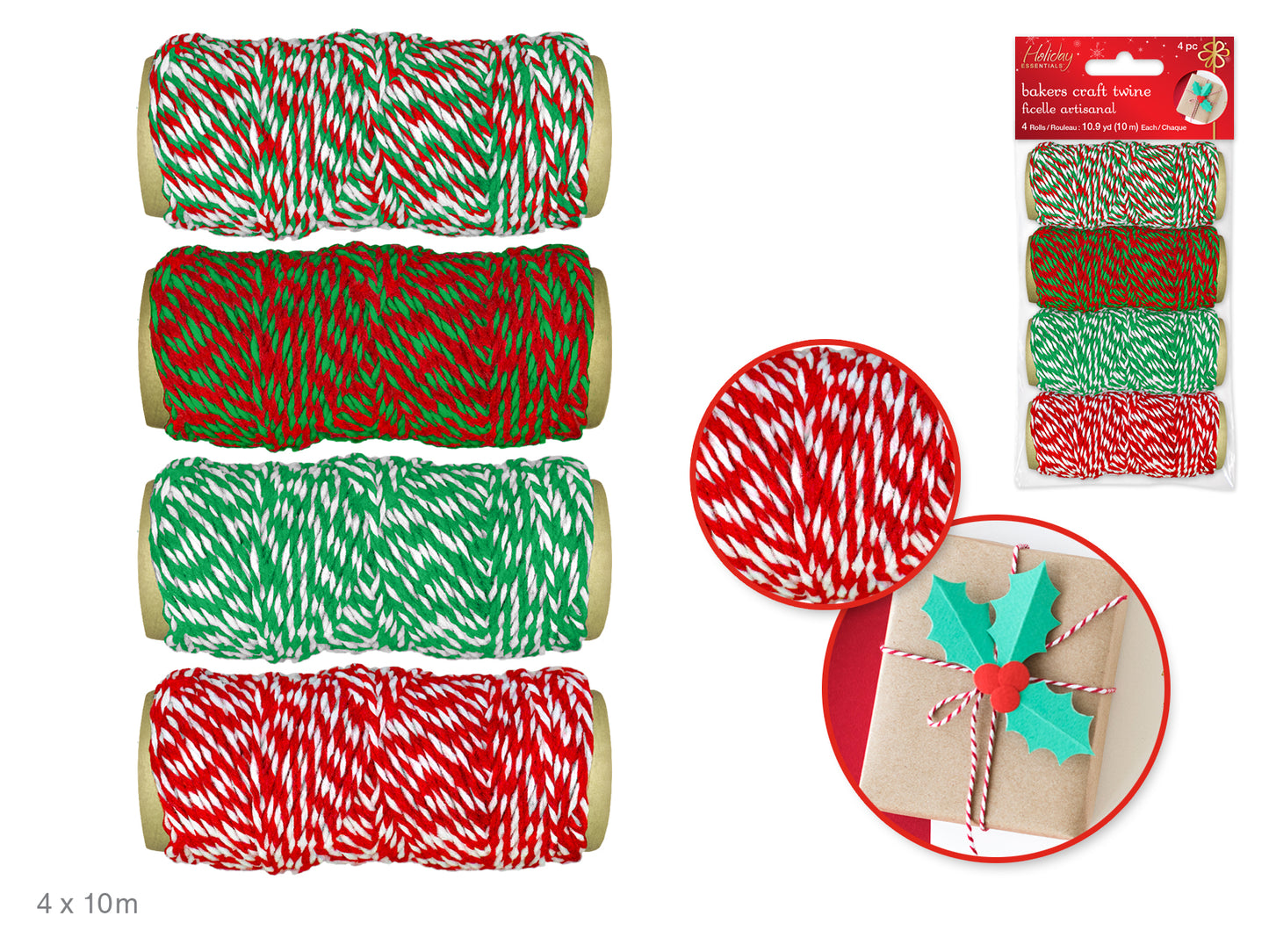 Bakers Craft Twine -Festive