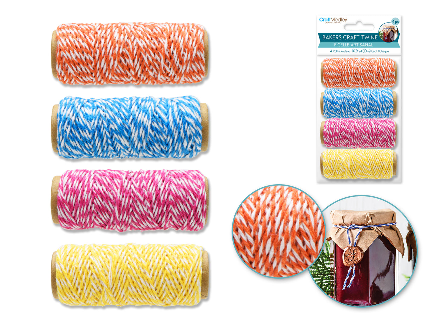 Bakers Craft Twine -Tropicana