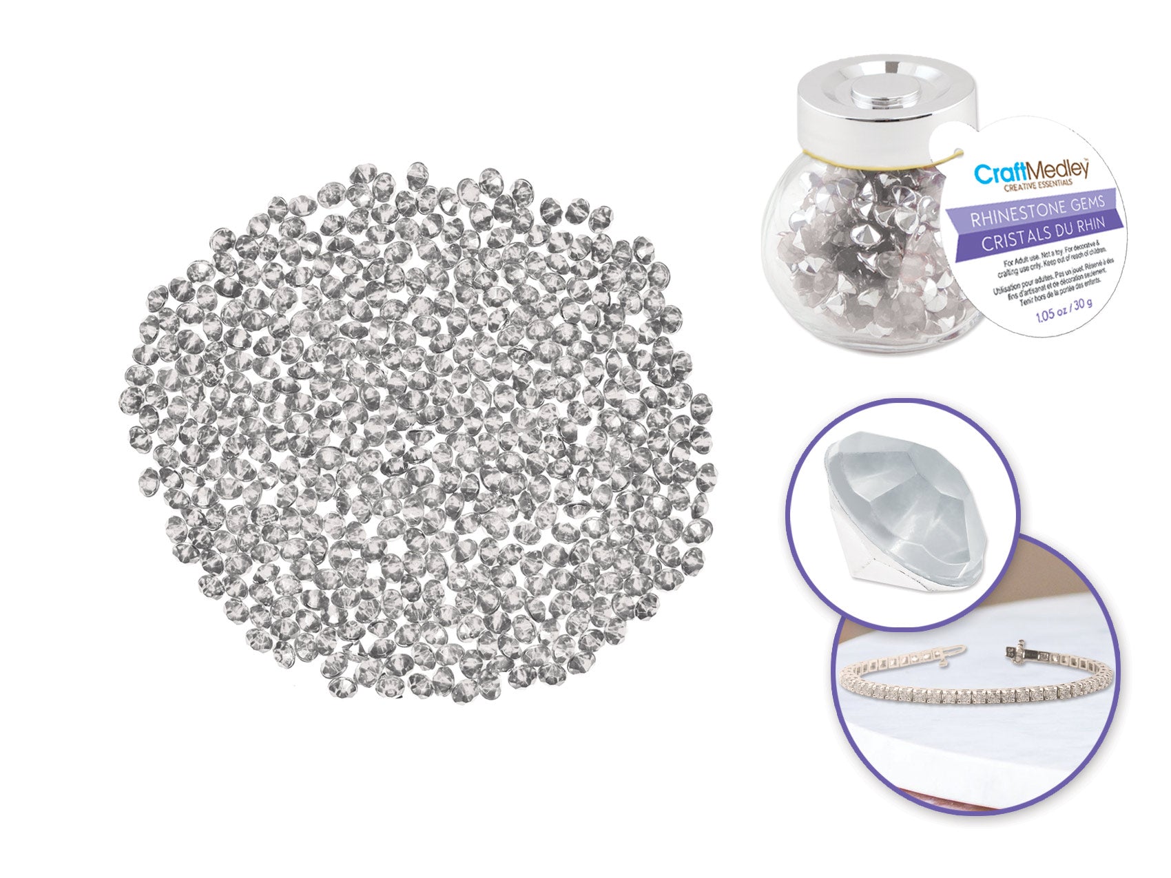 Rhinestones Gems Crystal – Craft Enablers