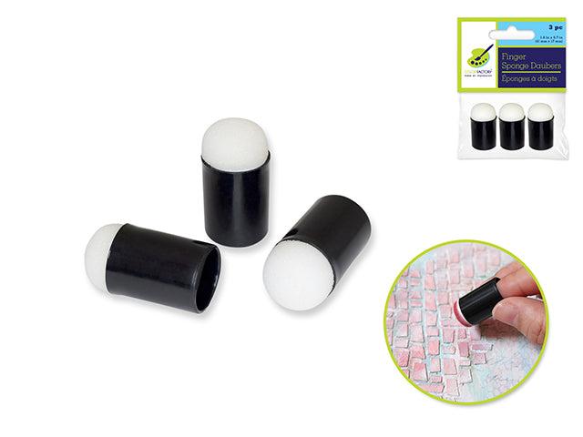 Finger Sponge Daubers 3 PC