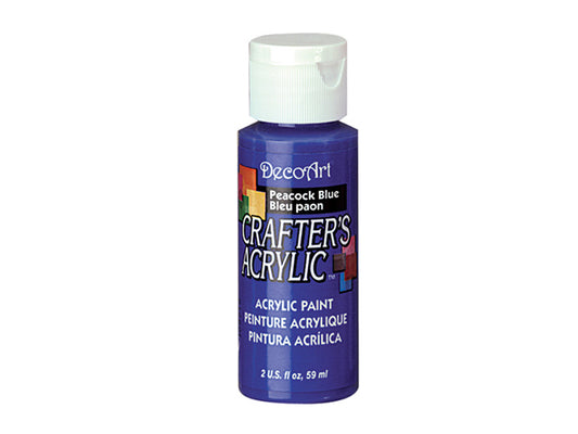 Deco Art Crafters Acrylic Paint -Peacock Blue