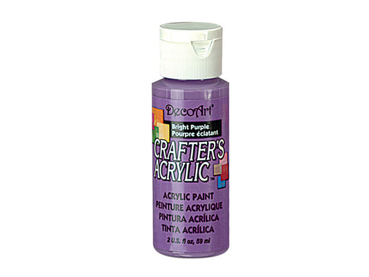 Deco Art Crafters Acrylic Paint - Bright Purple