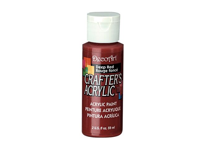 DecoArt Acrylic Paint Deep Red