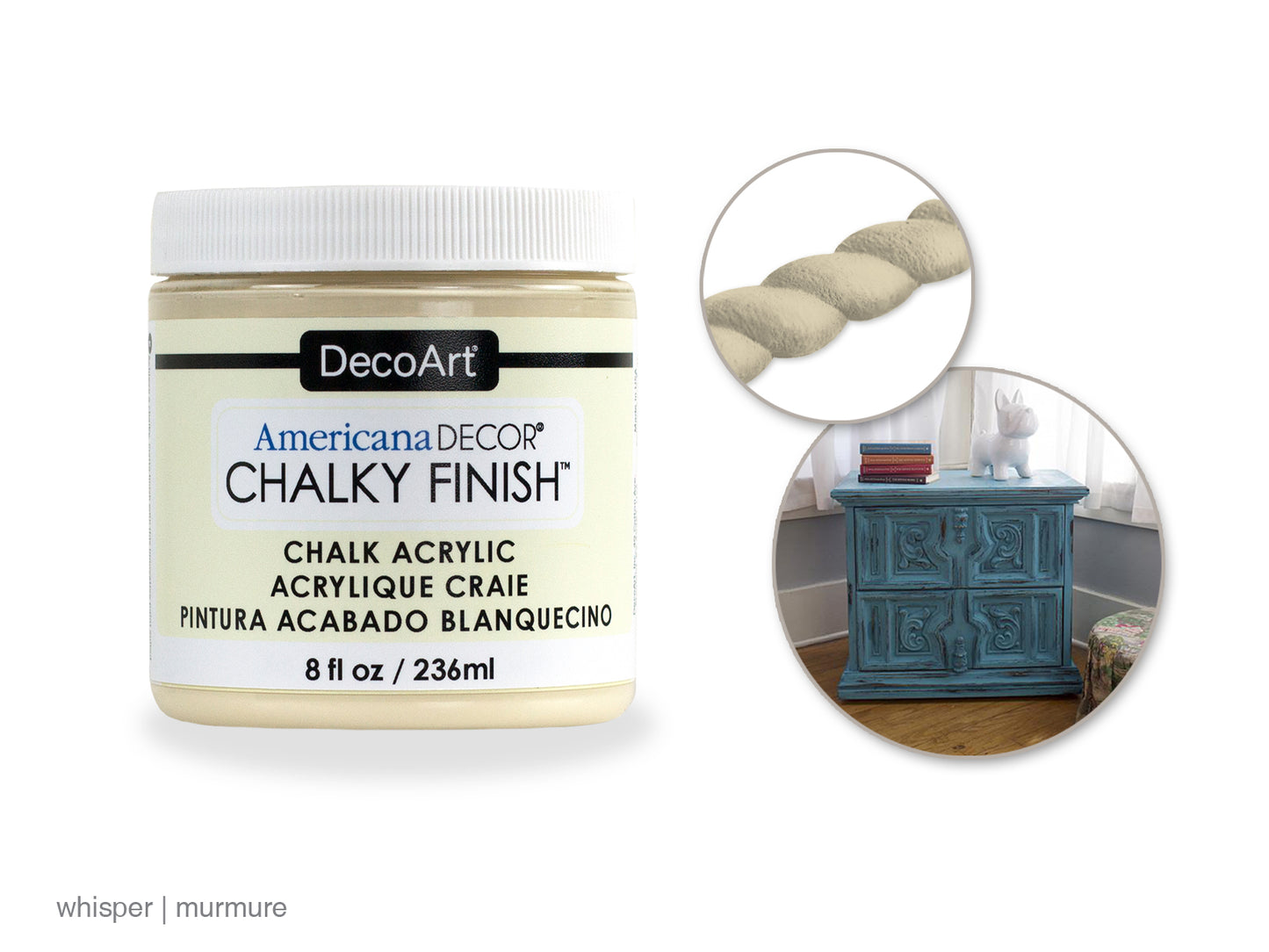 Americana Decor Chalky Finish- Whisper ADC03