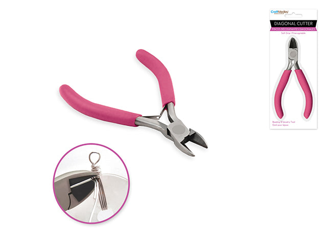 Diagonal Cutters w/Soft Grip Handle