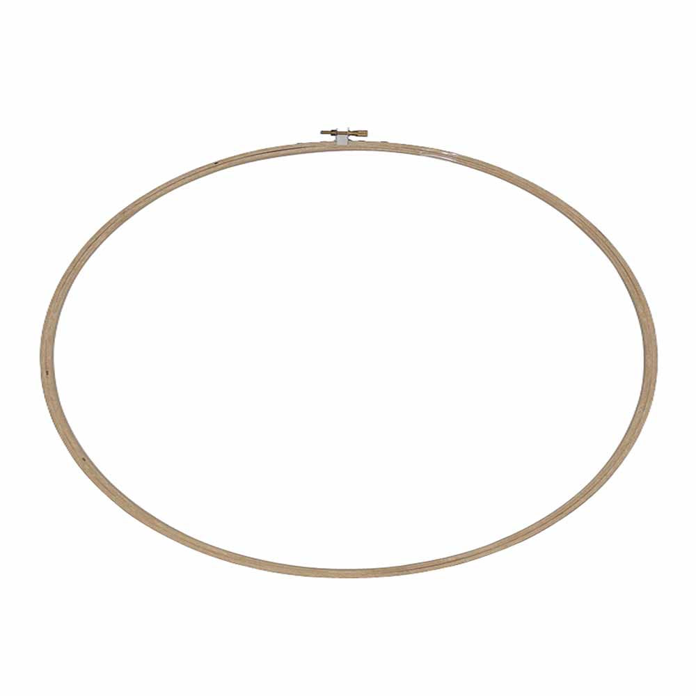 Wooden Oval Quilting Hoop - 30.5 x 50.7cm (12″ x 20″)