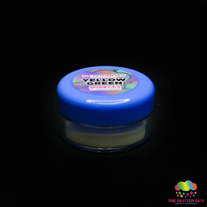 Spooky D's Glow Powder - Yellow Green 5G By Glitter Guy