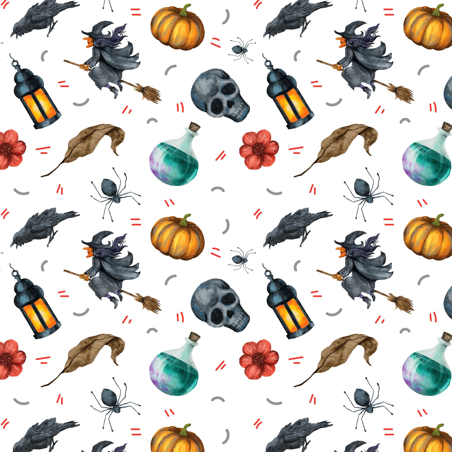 Halloween 4 Patterned Printed Vinyls