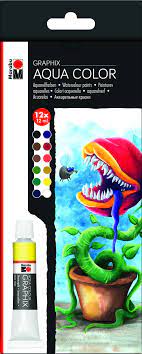 Marabu Graphix Aqua Color Watercolor Paints