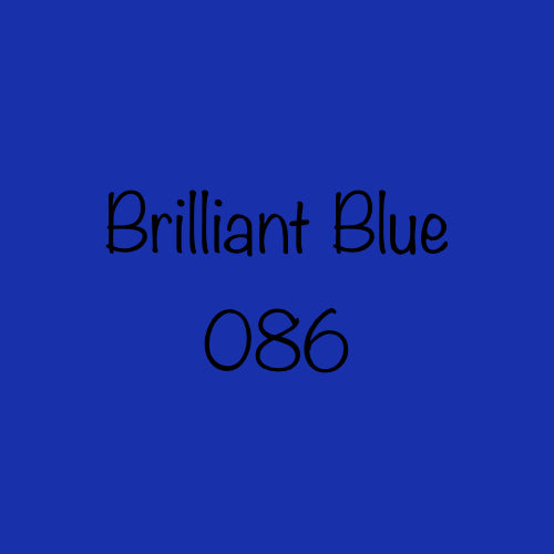 Oracal 651 Permanent Vinyl Brilliant Blue (086)