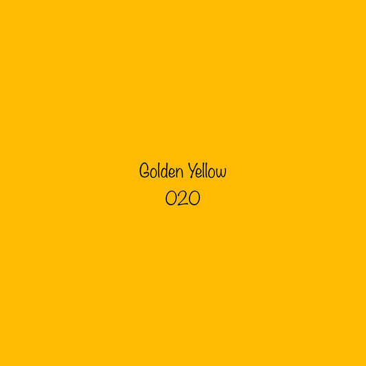 Oracal 651 Permanent Vinyl Golden Yellow (020)