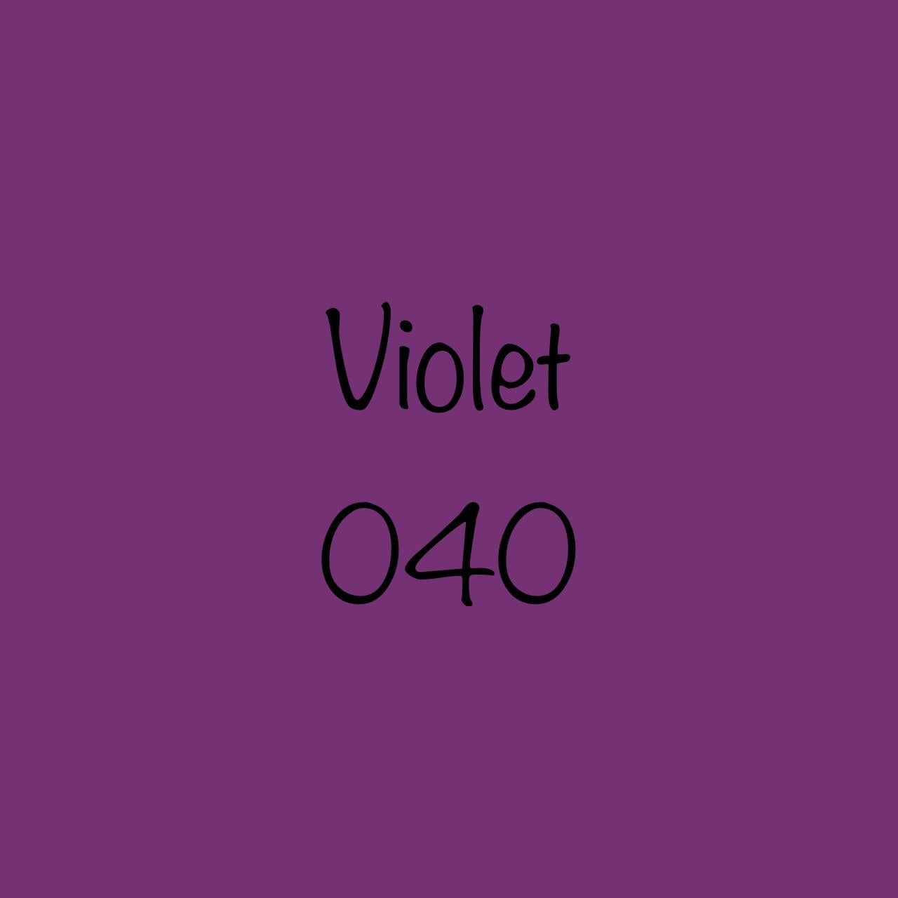 Oracal 651 Permanent Vinyl Violet 040
