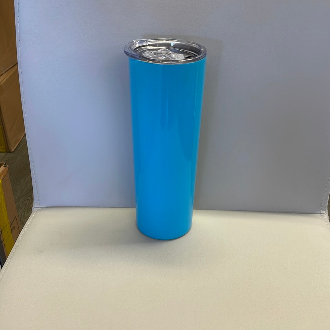 20oz Skinny Slider - Sky Blue