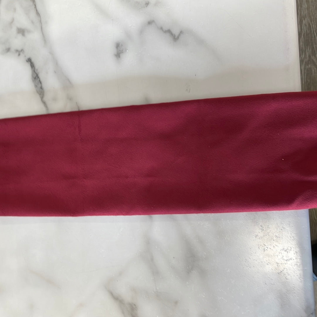 Burgundy Microfiber Golf Towels - Trifold w gold