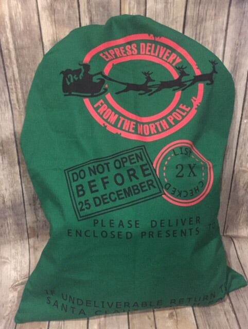 Santa Sacks with Sleigh