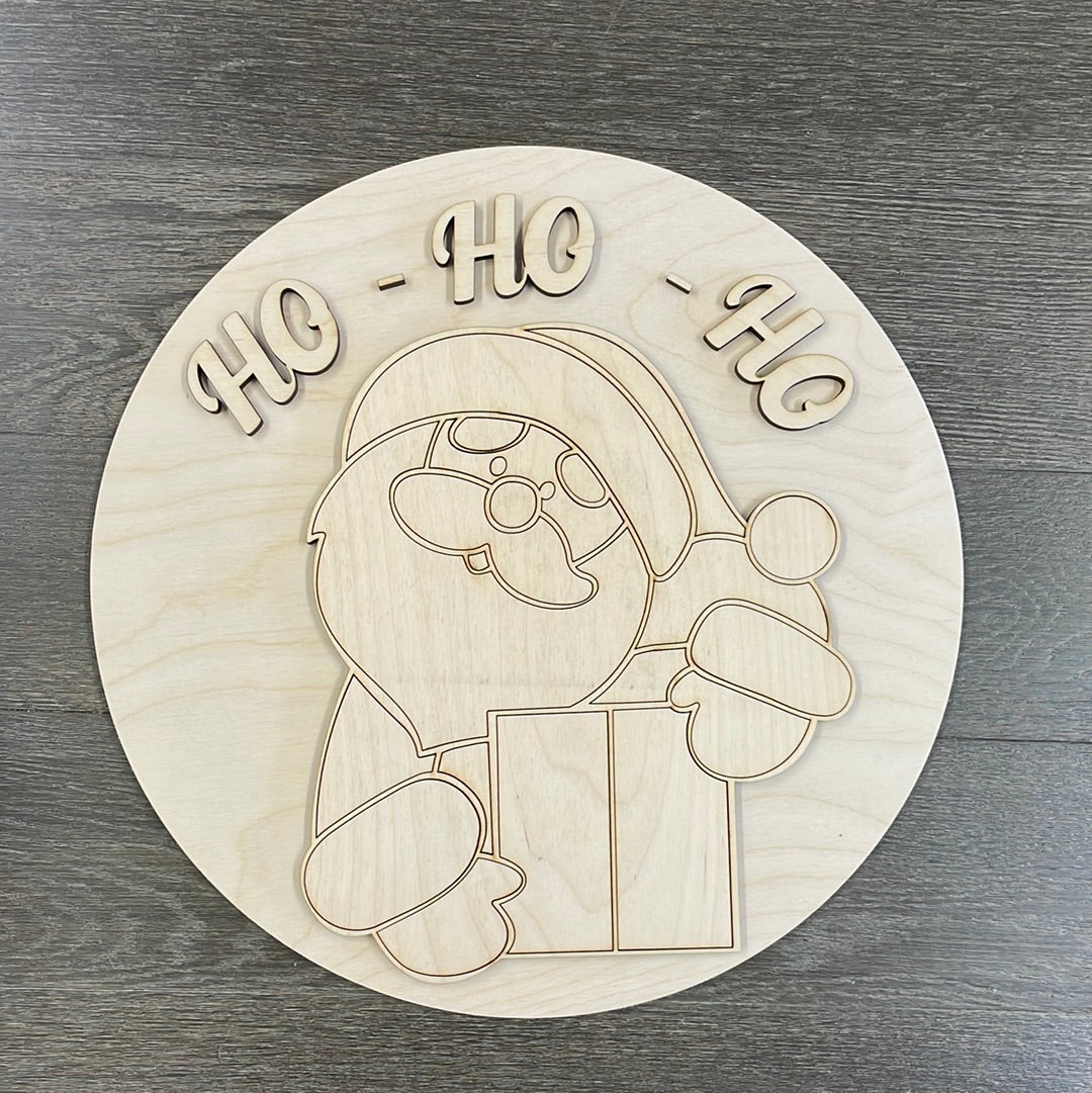 Ho-Ho-Ho Santa Sign Kit