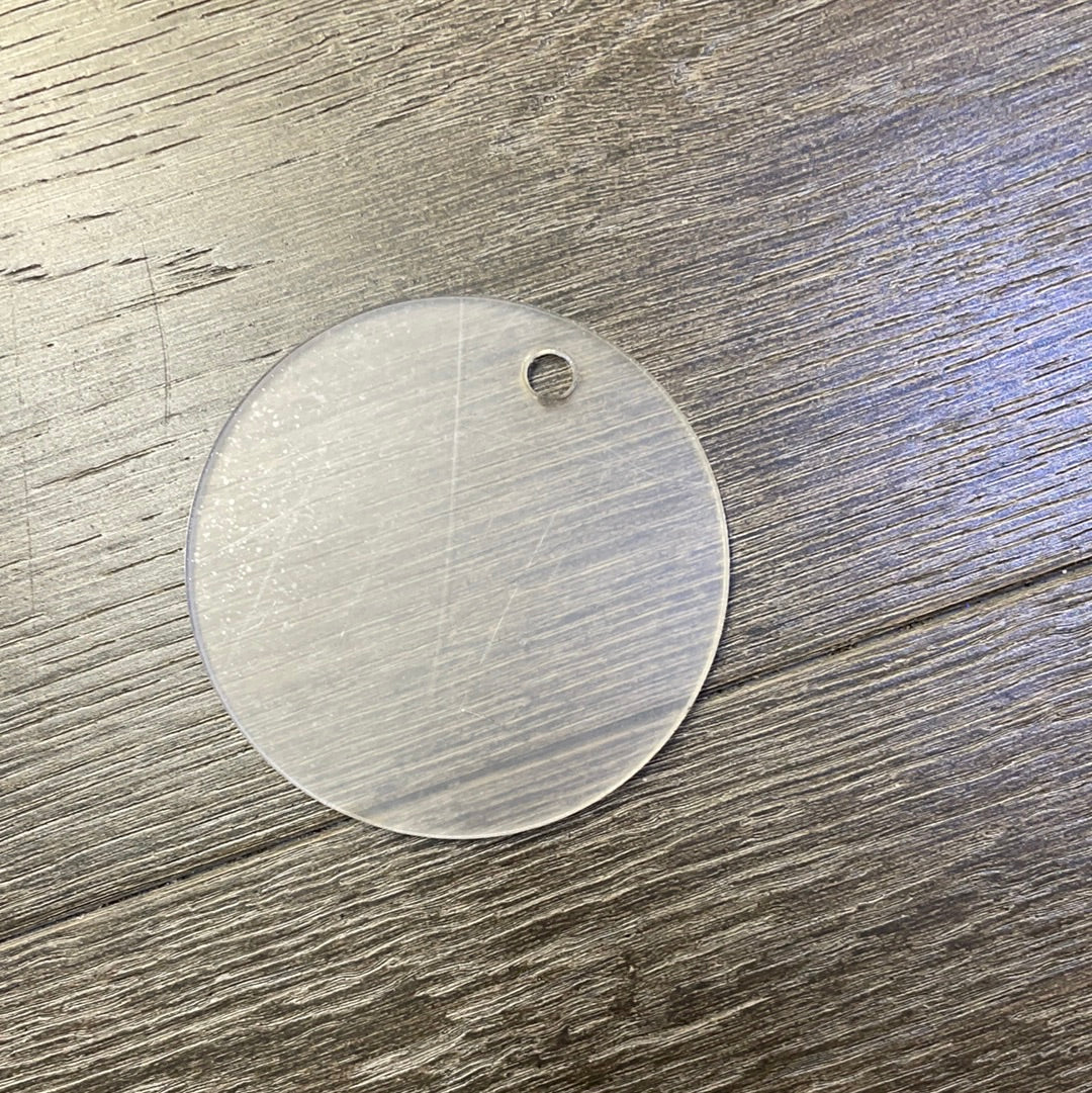 Acrylic Round - 3 Inch