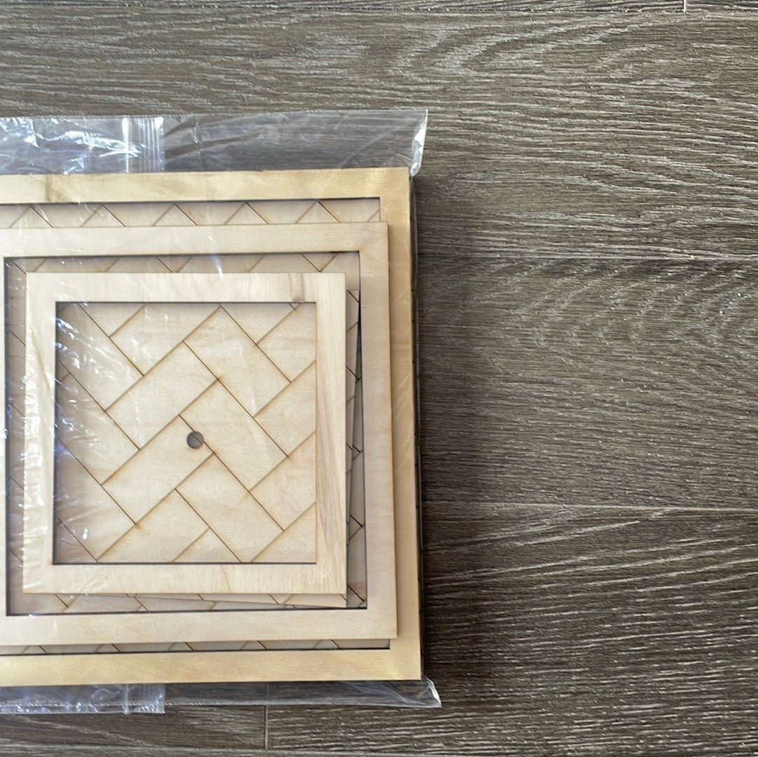 Sq Tiered Tray DIY Kit