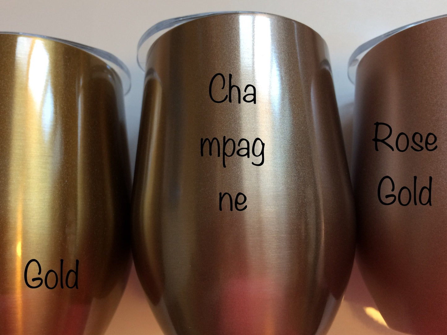 Champagne Wine Tumblers 12 oz