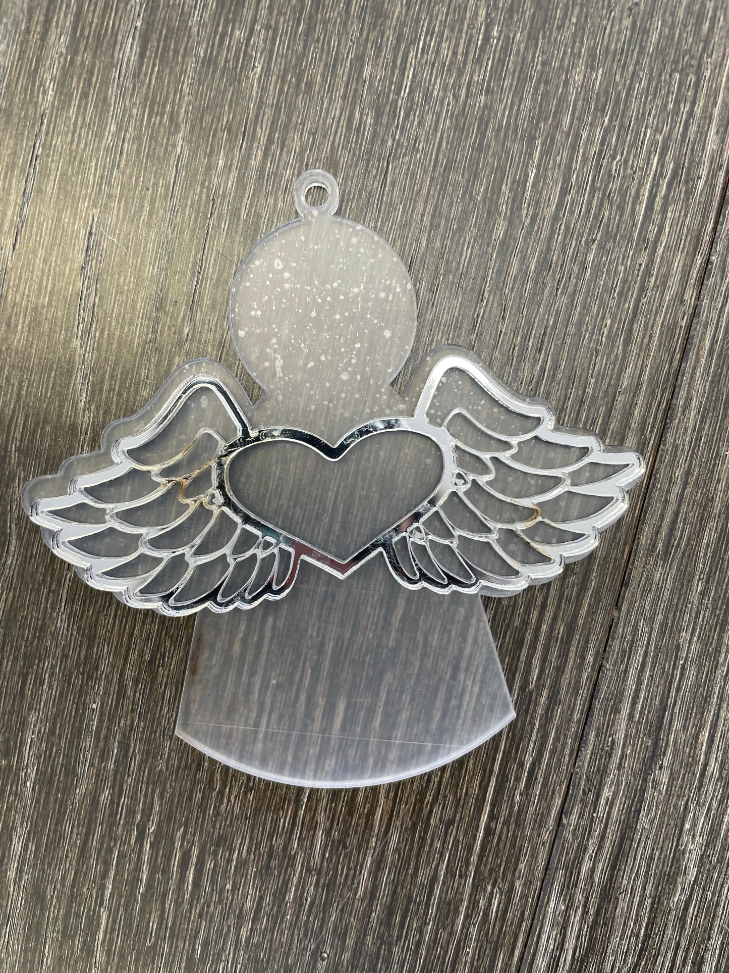 Angel ornaments w mirror wings