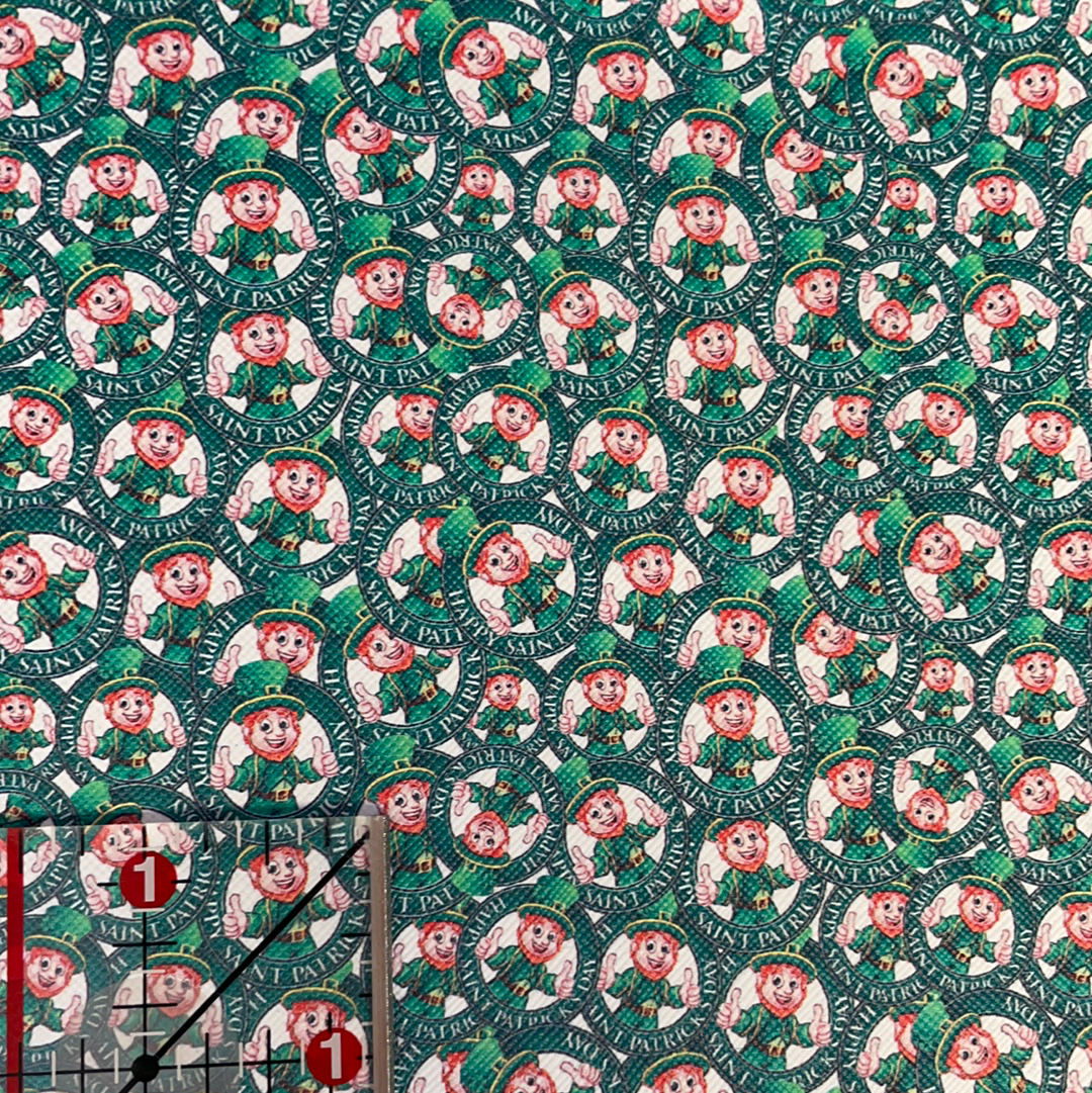 Faux Leather Mini Leprechauns