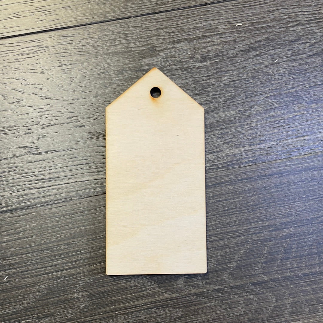 Wooden Tag Cutout